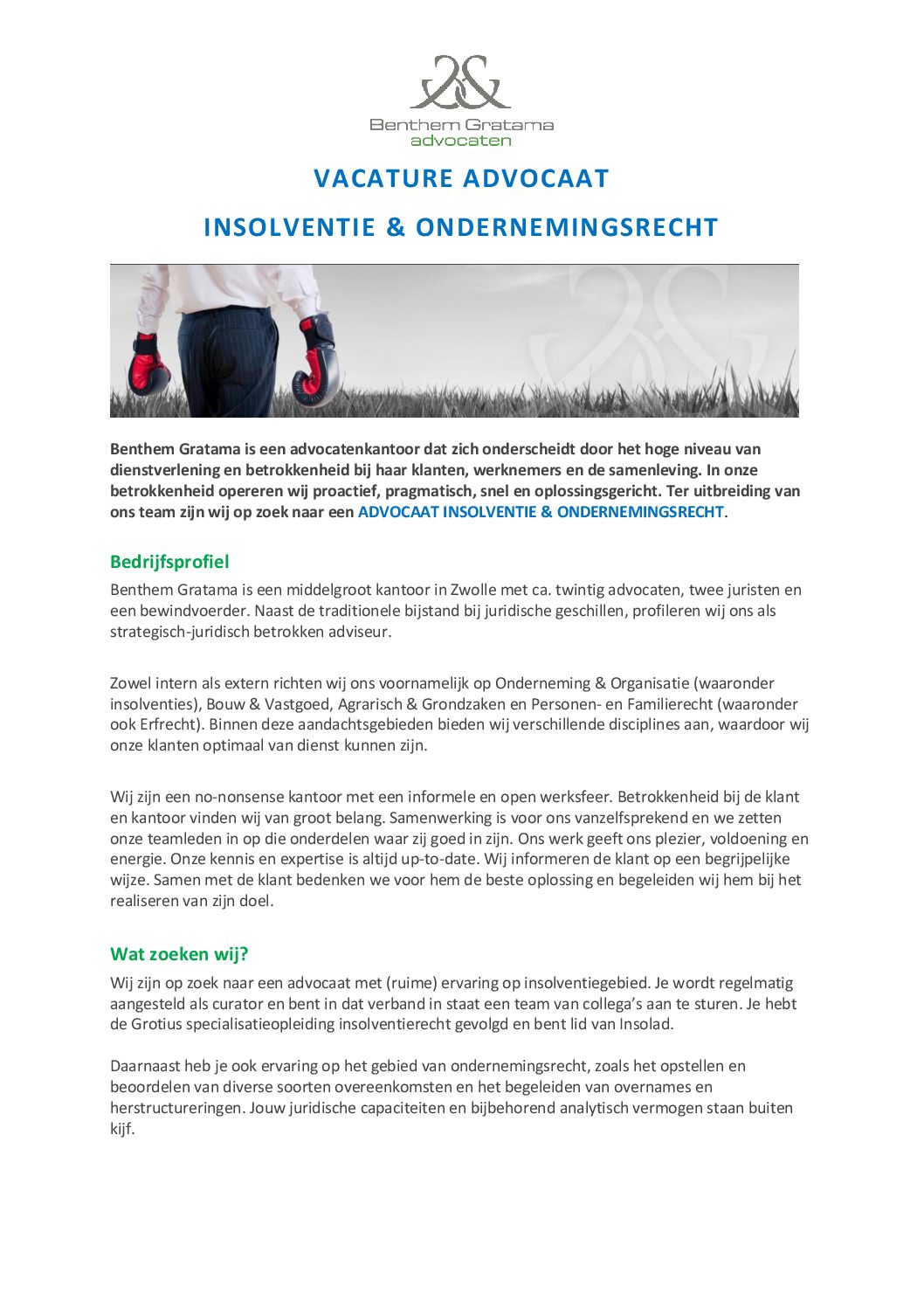 vacature advocaat-medewerker insolventie 20171120 PDF